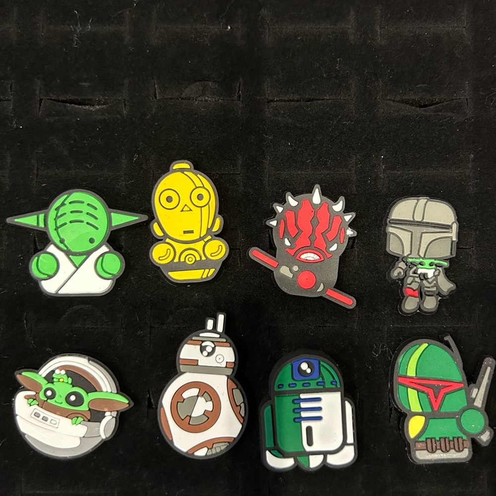 Star Wars Croc Charms set of 8